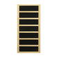 Golden Designs "Reserve Edition" 6 Person Near Zero EMF Full Spectrum with Himalayan Salt Bar (GDI-8260-01)