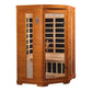 Dynamic Heming 2 Person Corner Low EMF FAR Infrared Sauna