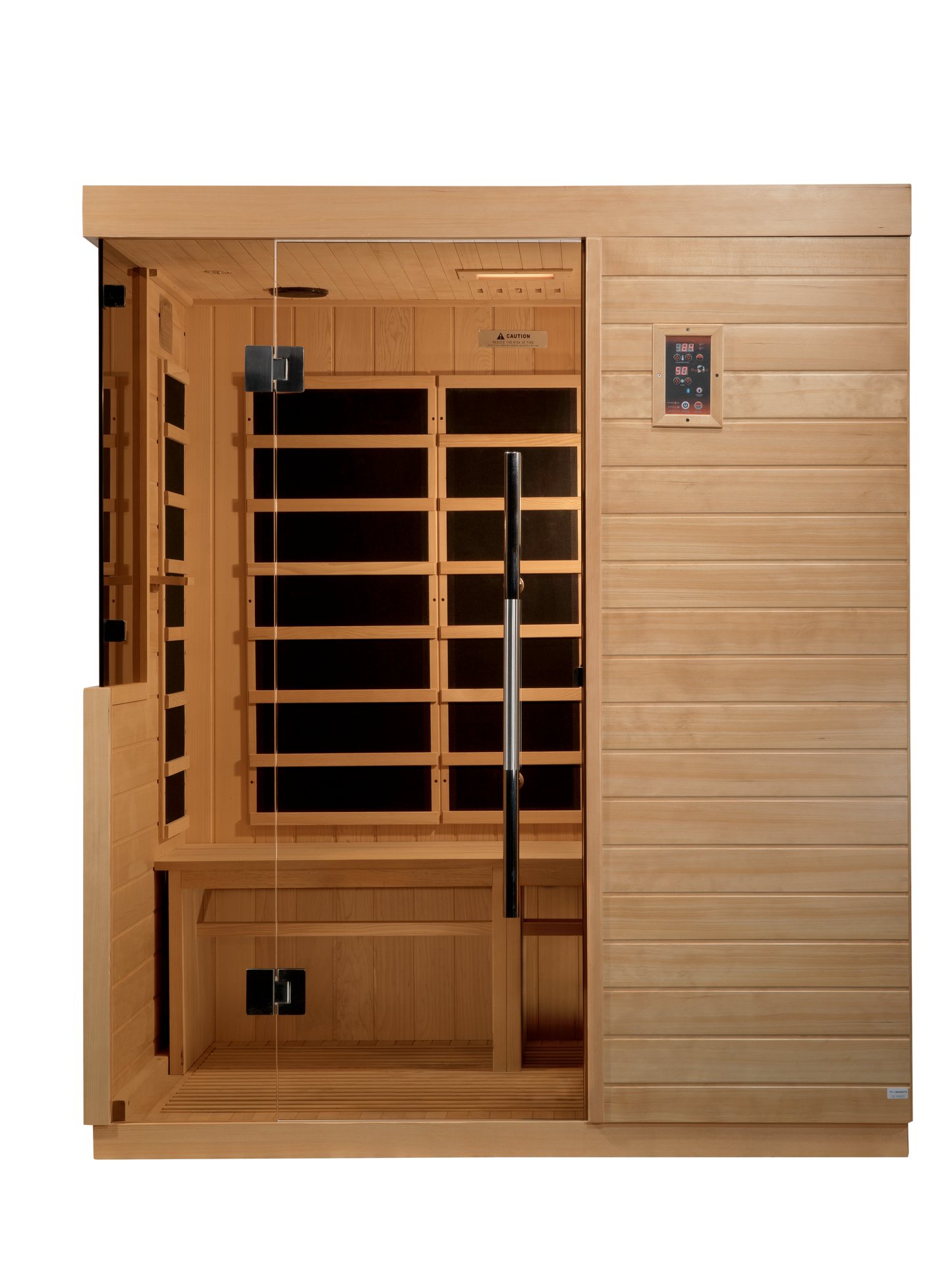 Dynamic Bilbao 3 Person Ultra Low EMF FAR Infrared Sauna