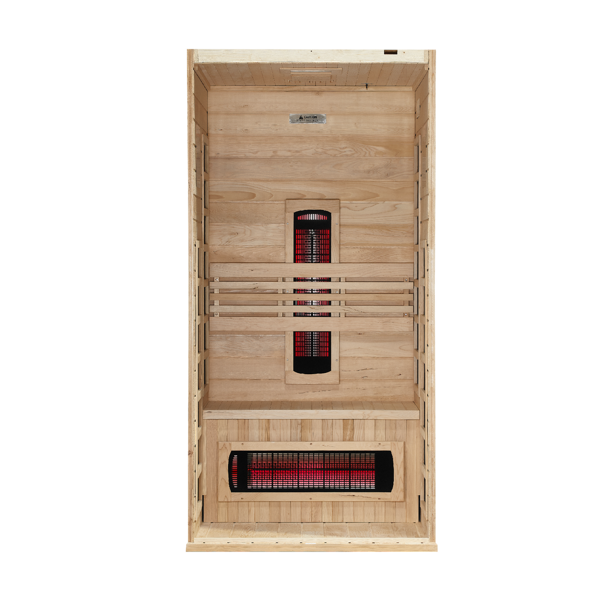 ***New 2026 Model*** Dynamic Martin 1-2 Person Full Spectrum Near Zero EMF FAR IR Sauna (DYN-6006-03 FS)
