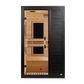 ***New 2026 Model*** Dynamic "Veneto" Black Finish 1-2 Person Low EMF FAR IR Sauna (DYN-6115-06)