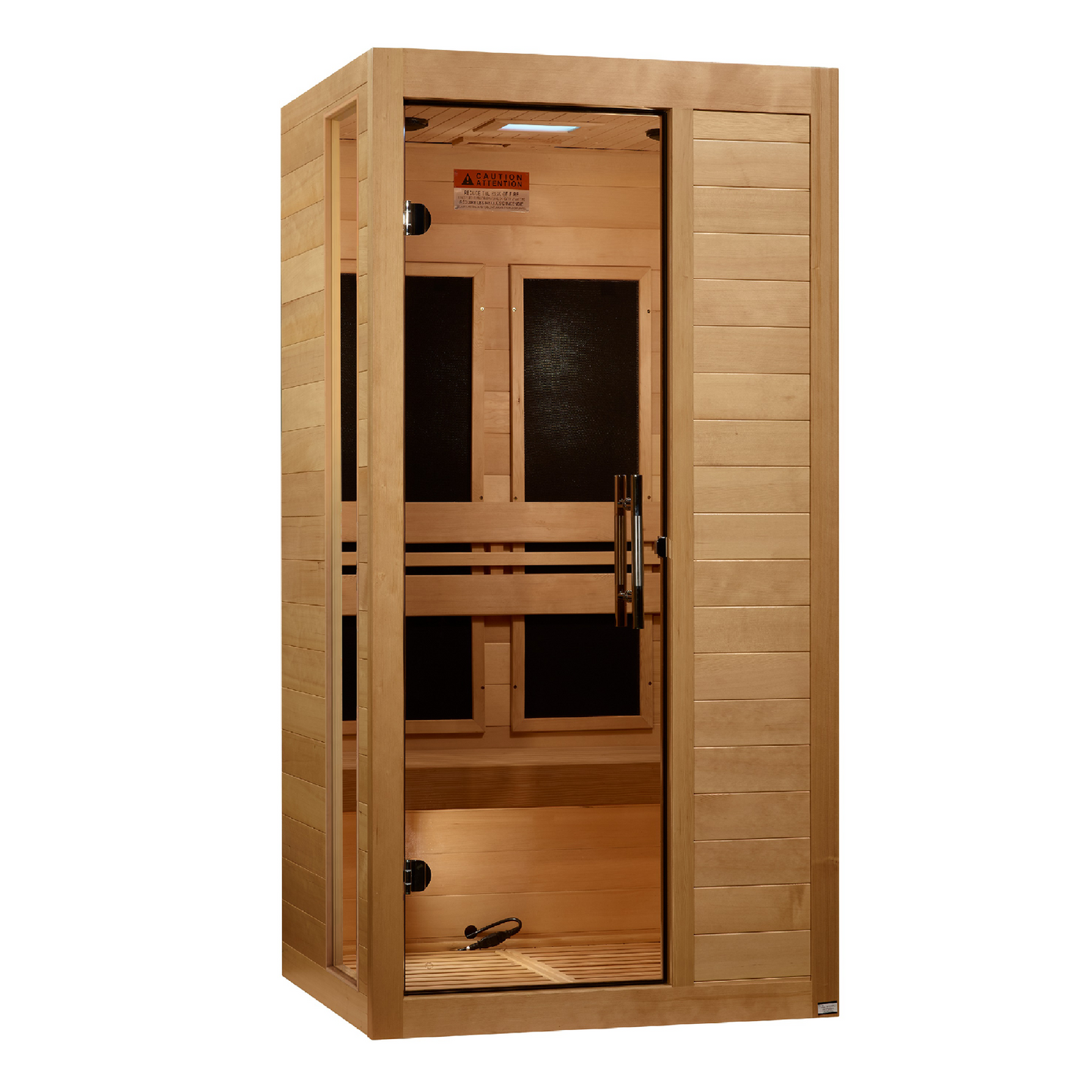 ***New 2026 Model*** Dynamic "Veneto" 1-2 Person Low EMF FAR IR Sauna (DYN-6115-05)