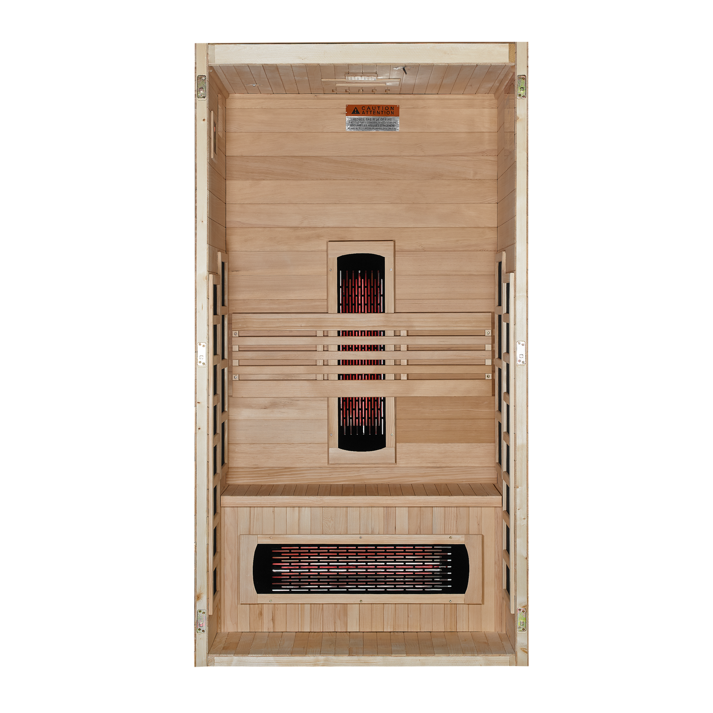 ***New 2026 Model*** Dynamic Gracia 1-2-Person Full Spectrum Near Zero EMF FAR IR Sauna (DYN-6119-03 FS)