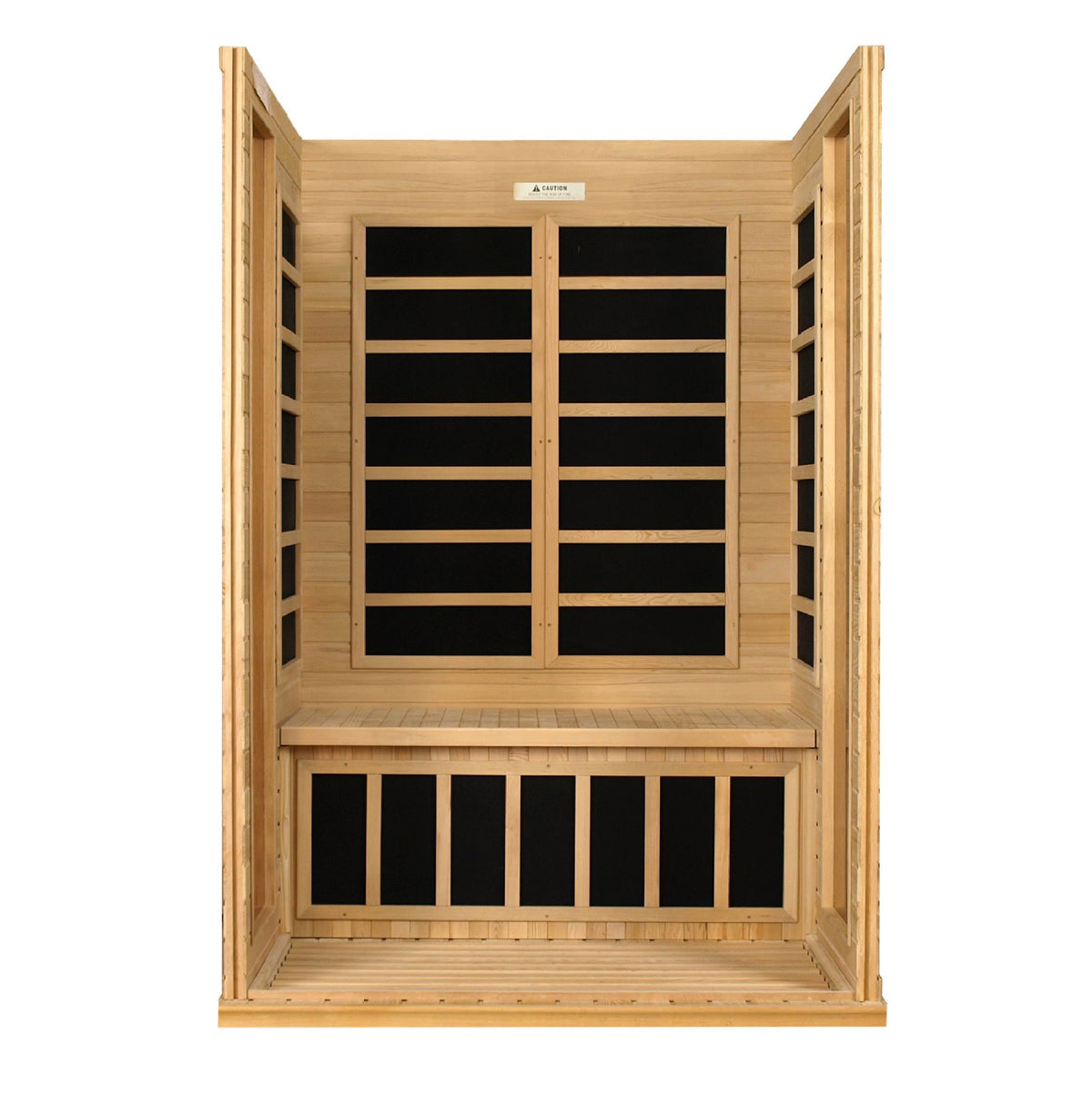 Dynamic "Versailles" 2 Person Ultra Low EMF Far IR Sauna (DYN-6202-03 Elite)