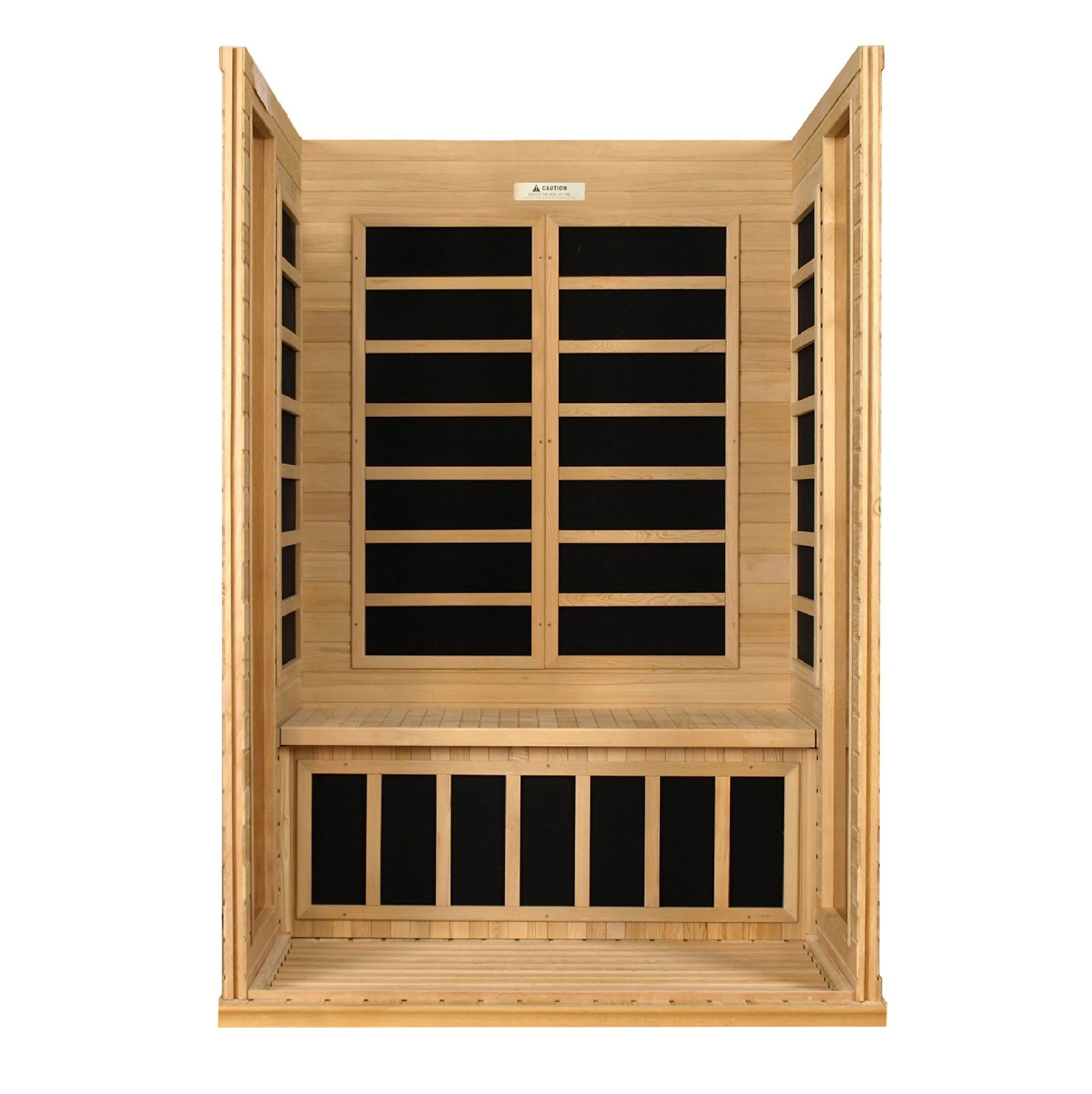 Dynamic "Versailles" 2 Person Ultra Low EMF Far IR Sauna (DYN-6202-03 Elite)