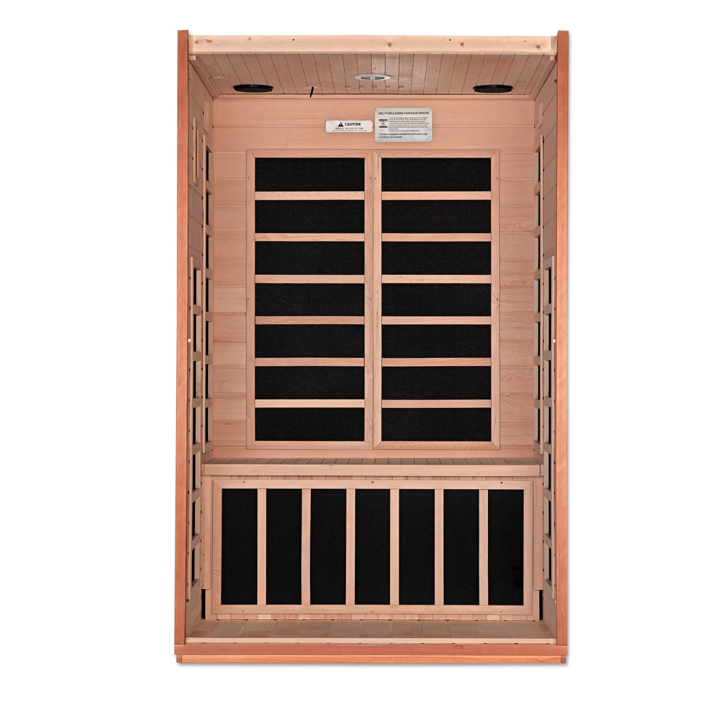 Dynamic Cordoba 2 Person Ultra Low EMF FAR Infrared Sauna