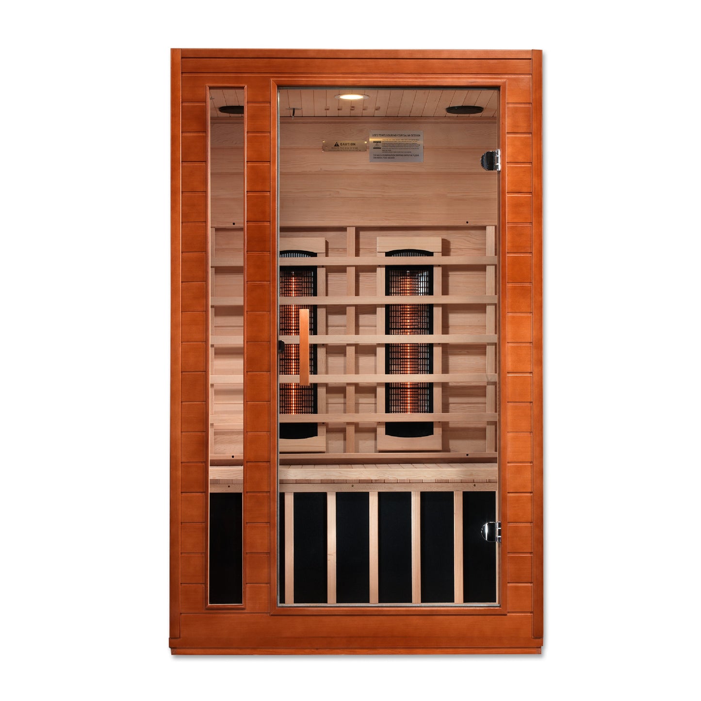 Dynamic Cordoba 2 Person Full Spectrum Infrared Sauna - Canadian Hemlock