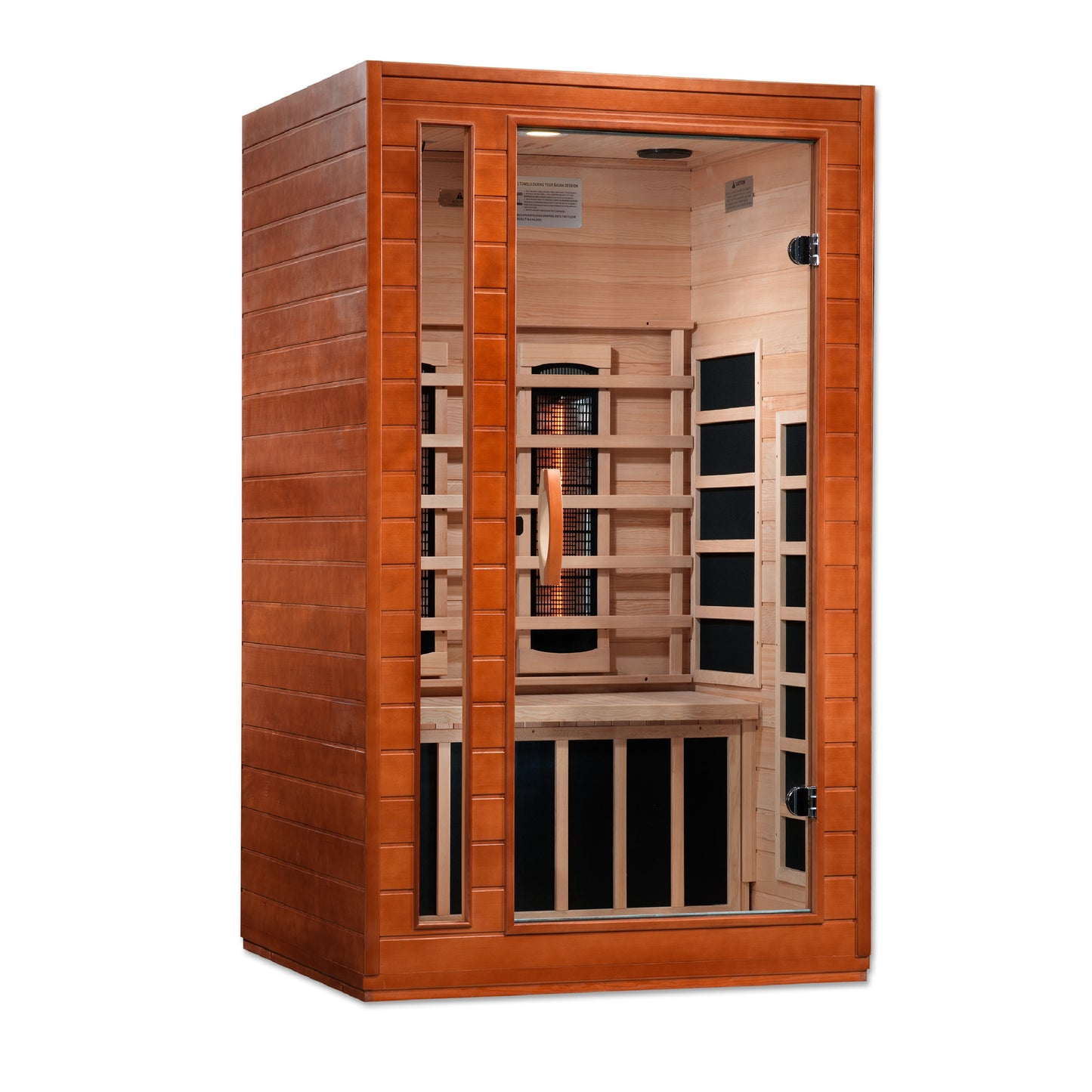 Dynamic Cordoba 2 Person Full Spectrum Infrared Sauna - Canadian Hemlock