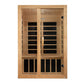 Dynamic "Santiago" 2 Person Low EMF FAR IR Sauna (DYN-6209-01)