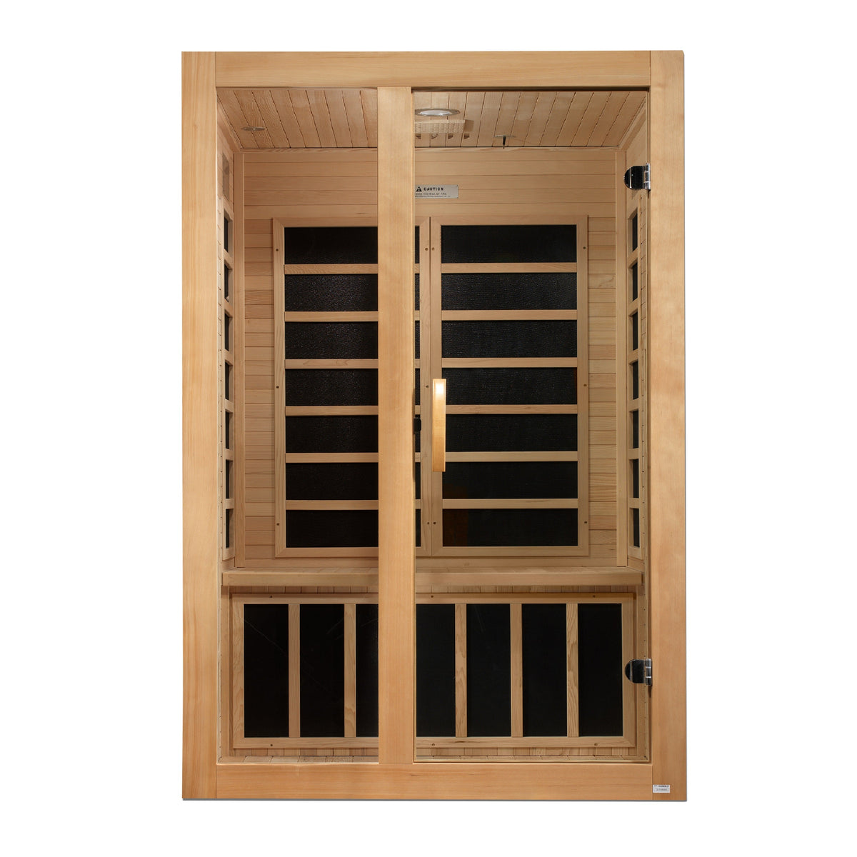Dynamic "Santiago" 2 Person Low EMF FAR IR Sauna (DYN-6209-01)
