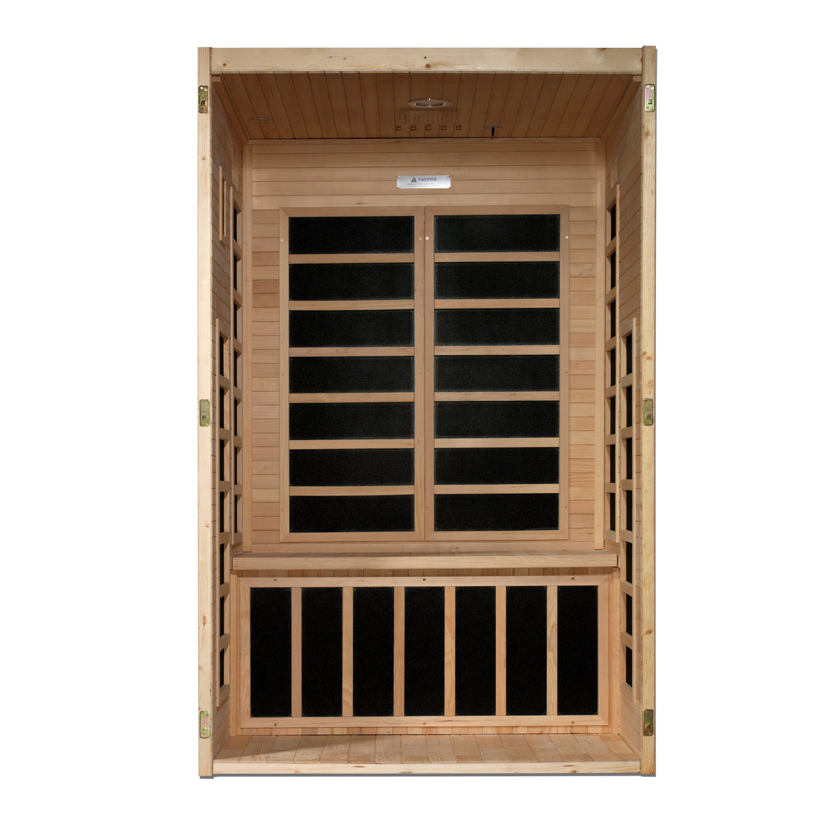 Dynamic "Santiago" 2 Person Low EMF FAR IR Sauna (DYN-6209-01)