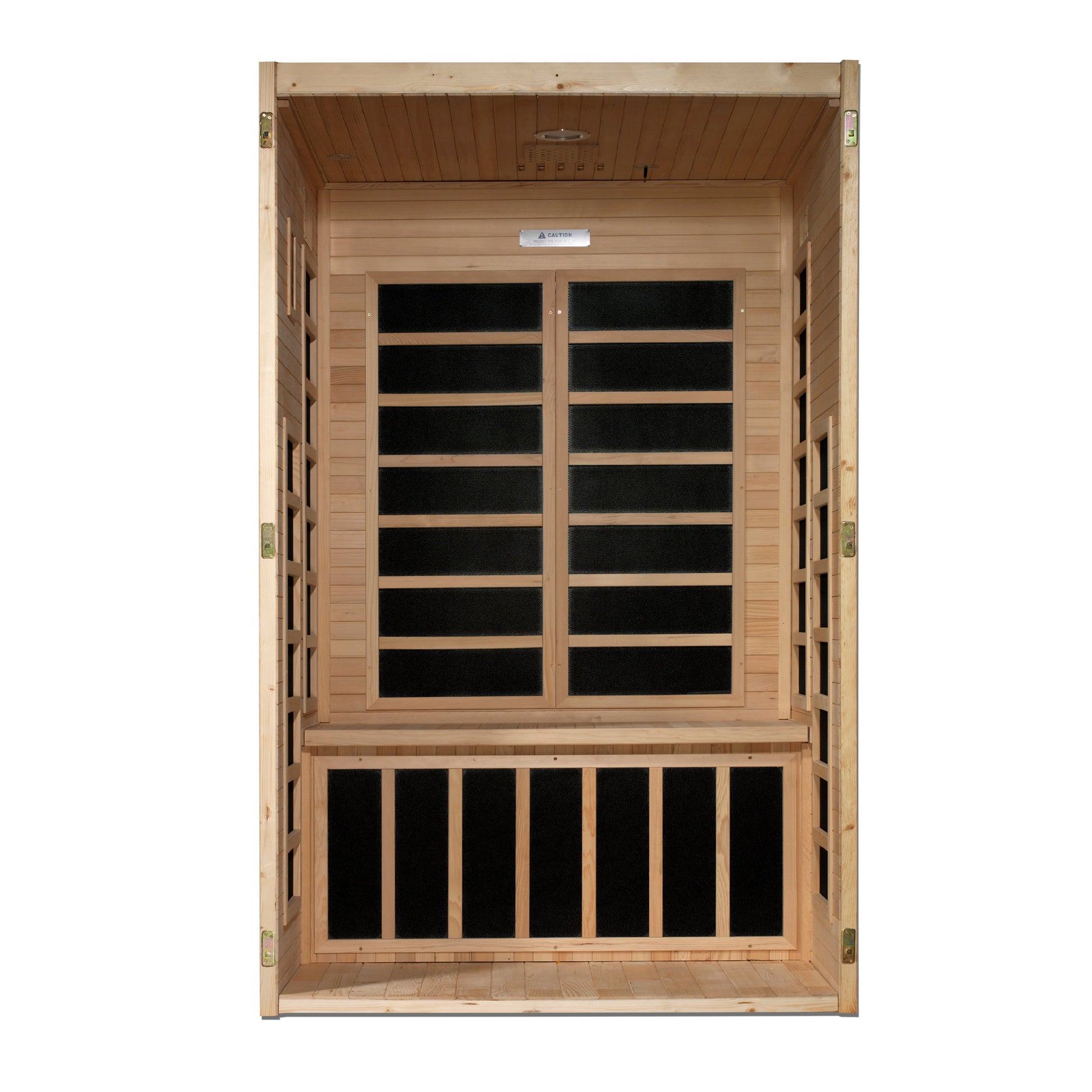 Dynamic "Santiago" 2 Person Low EMF FAR IR Sauna (DYN-6209-01)