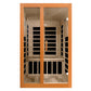 Dynamic Santiago 2 Person Ultra Low EMF FAR Infrared Sauna