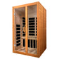 Dynamic Santiago 2 Person Ultra Low EMF FAR Infrared Sauna