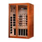 Dynamic Santiago 2 Person Full Spectrum Infrared Sauna - Canadian Hemlock