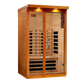 ***New 2026 Model*** Dynamic "Llumeneres" 2 Person Full Spectrum Nero Zero EMF FAR IR Sauna (DYN-6215-03 FS)
