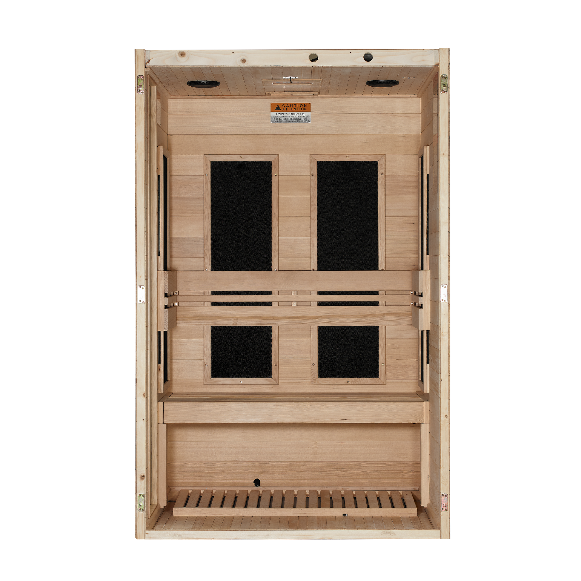 ***New 2026 Model*** Dynamic "Lucca" 2 Person Ultra Low EMF FAR IR Sauna (DYN-6215-05 Elite)