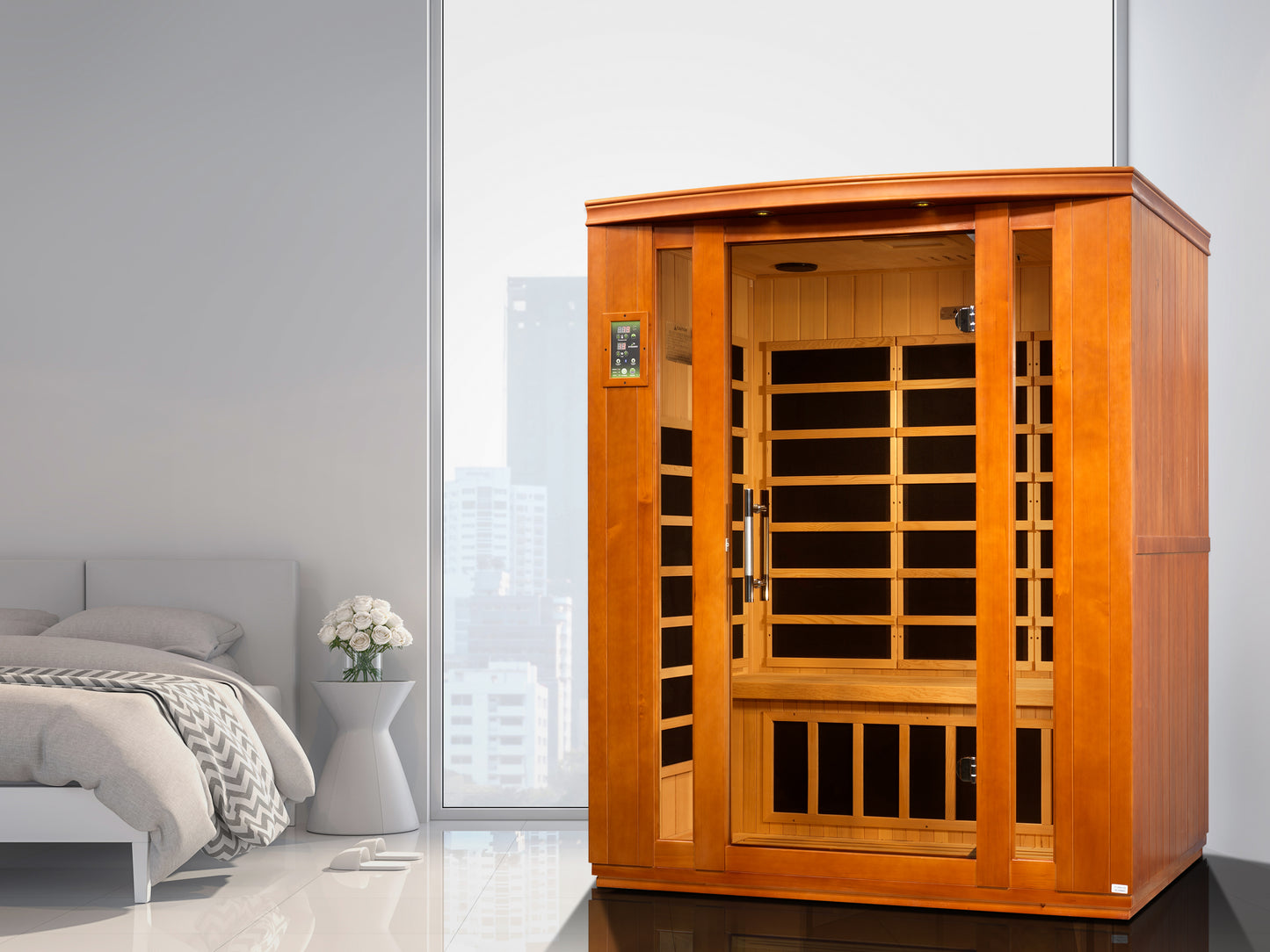 Dynamic Bellagio 3 Person Low EMF FAR Infrared Sauna