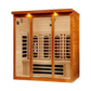 ***New 2026 Model*** Dynamic Vila Grande 4 Person Full Spectrum Nero Zero EMF FAR IR Sauna (DYN-6415-03 FS)