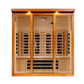 ***New 2026 Model*** Dynamic Vila Grande 4 Person Full Spectrum Nero Zero EMF FAR IR Sauna (DYN-6415-03 FS)
