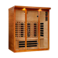 ***New 2026 Model*** Dynamic Vila Grande 4 Person Full Spectrum Nero Zero EMF FAR IR Sauna (DYN-6415-03 FS)