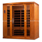 Dynamic "Bergamo" 4 Person Ultra Low EMF Far IR Sauna (DYN-6440-01 Elite)