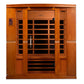 Dynamic "Bergamo" 4 Person Ultra Low EMF Far IR Sauna (DYN-6440-01 Elite)