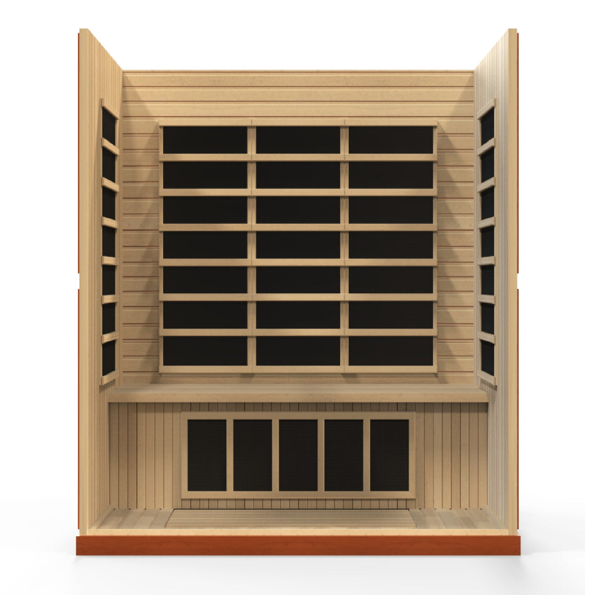 Dynamic "Bergamo" 4 Person Ultra Low EMF Far IR Sauna (DYN-6440-01 Elite)