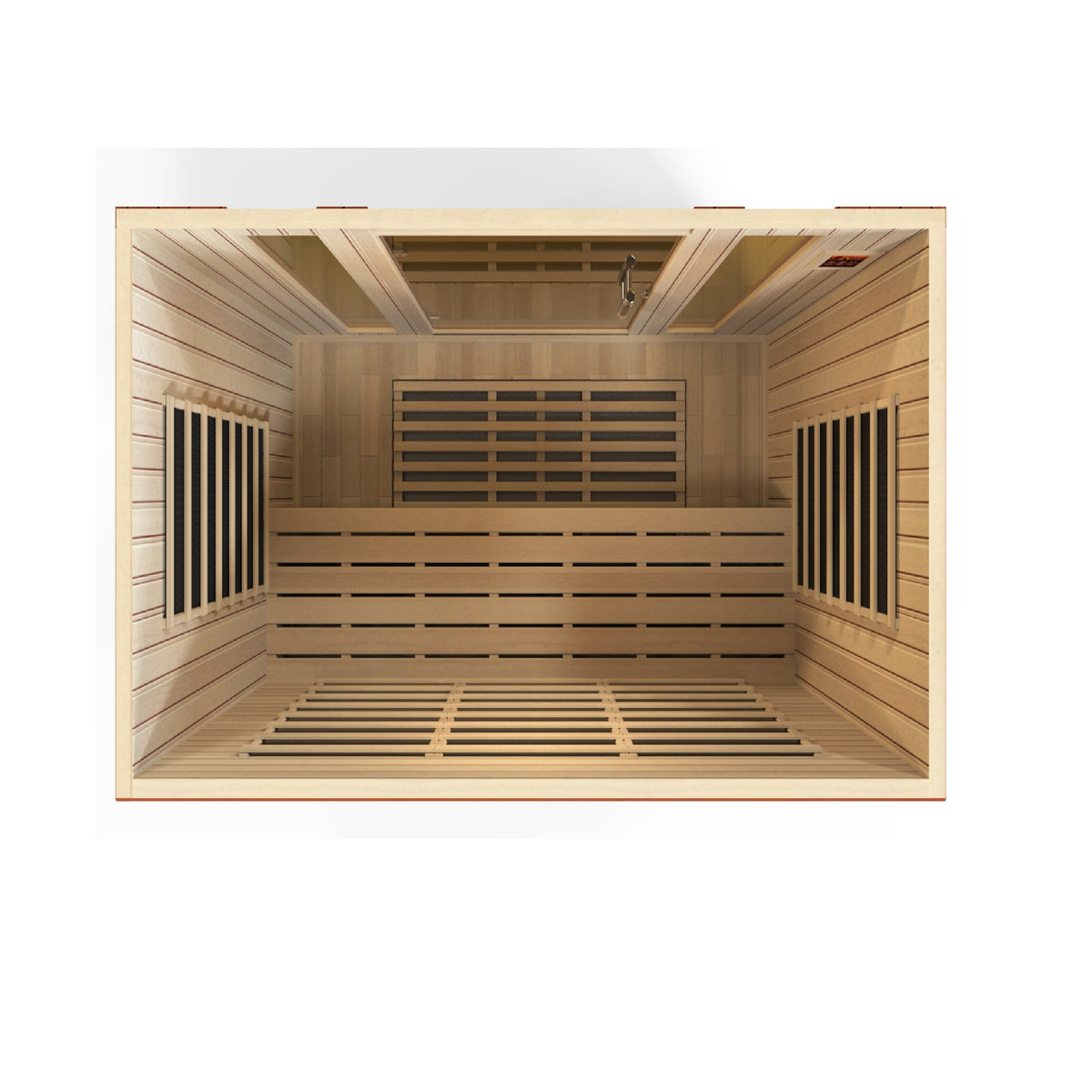 Dynamic "Bergamo" 4 Person Ultra Low EMF Far IR Sauna (DYN-6440-01 Elite)