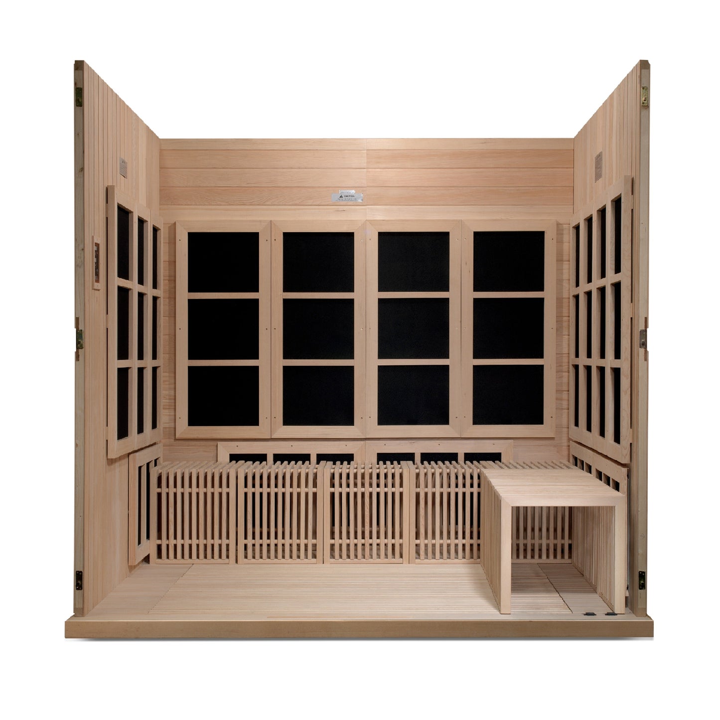 2025 Golden Designs "Catalonia" 8 Person Near Zero EMF FAR IR Sauna (GDI-6880-02 Elite)