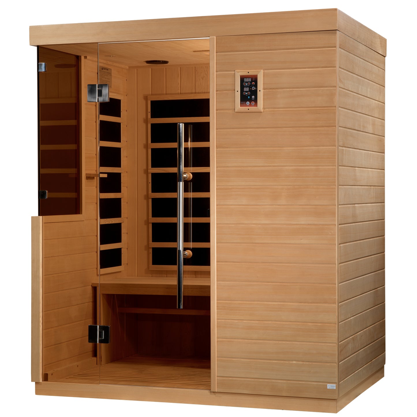 Dynamic Bilbao 3 Person Ultra Low EMF FAR Infrared Sauna