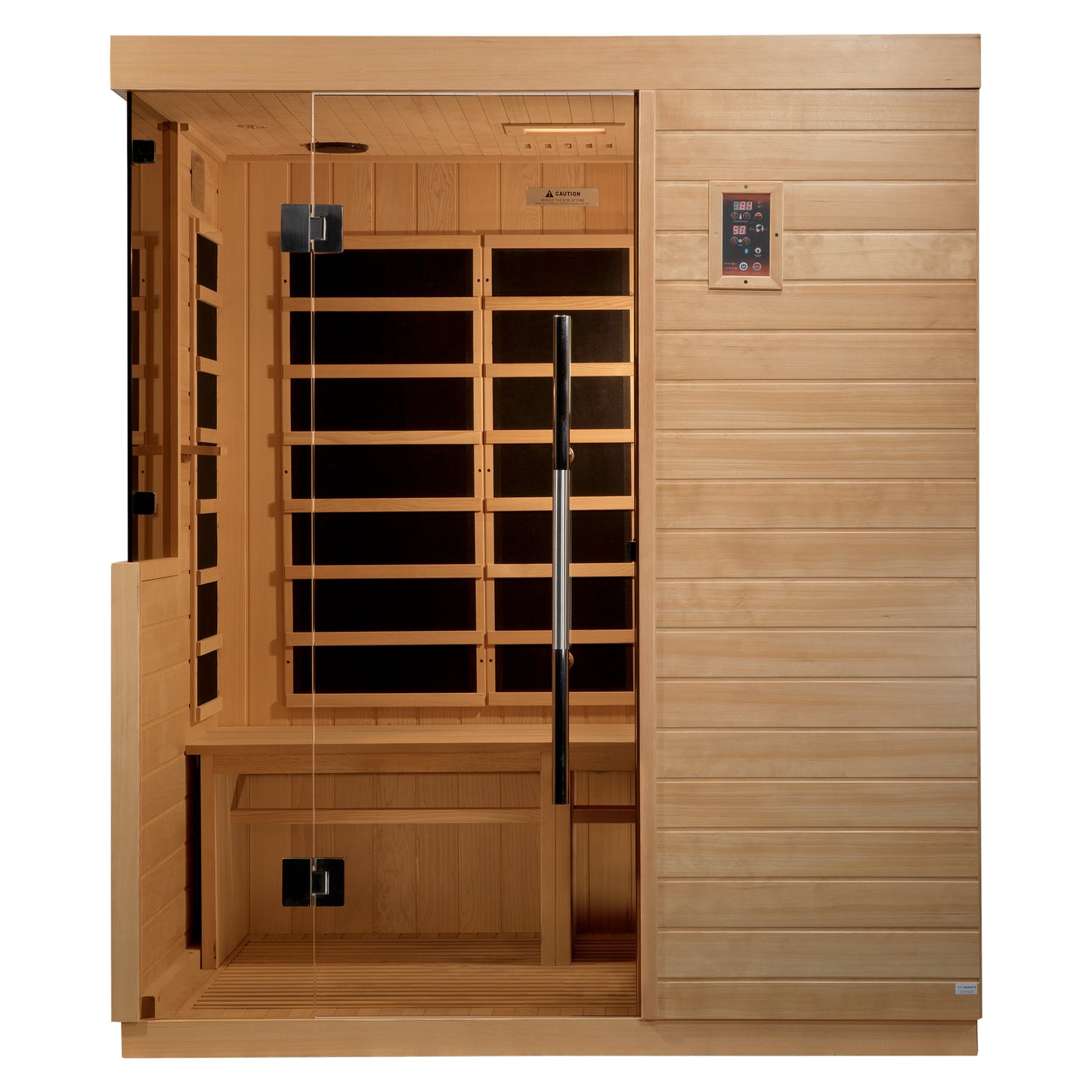 Dynamic Bilbao 3 Person Ultra Low EMF FAR Infrared Sauna