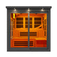 ***New 2026 Model*** Golden Designs 6 Person Near Zero EMF Far IR Sauna - Black Edition (GDI-6996-02EliteBLK)