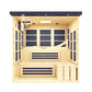 ***New 2026 Model*** Golden Designs 6 Person Near Zero EMF Far IR Sauna - Black Edition (GDI-6996-02EliteBLK)