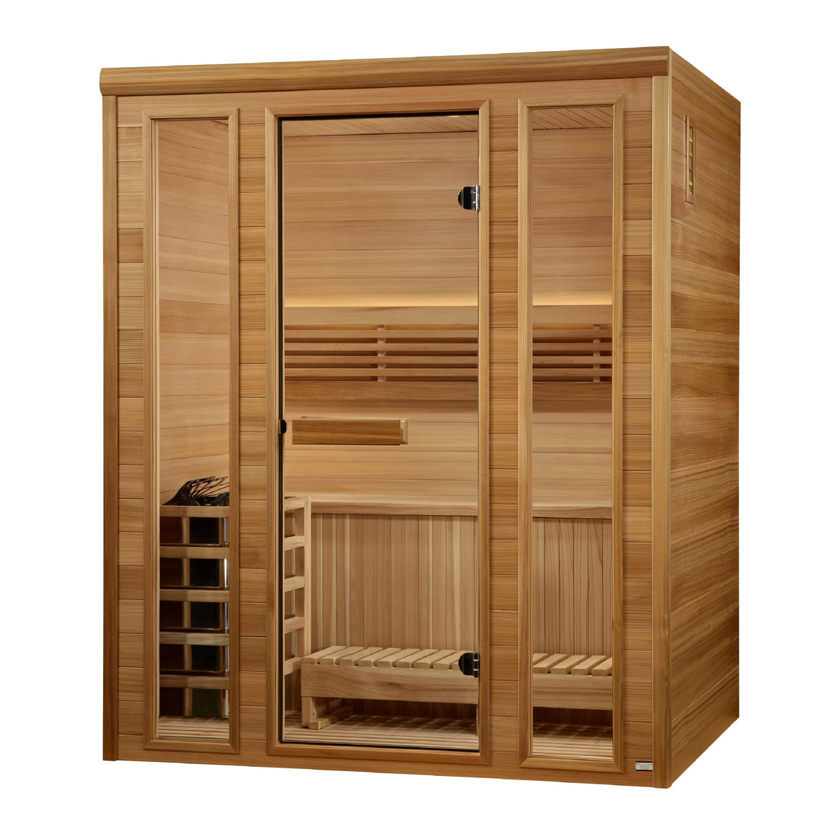 2025 Golden Designs "Andermatt" 3 Person Traditional Sauna (GDI-7030-01)