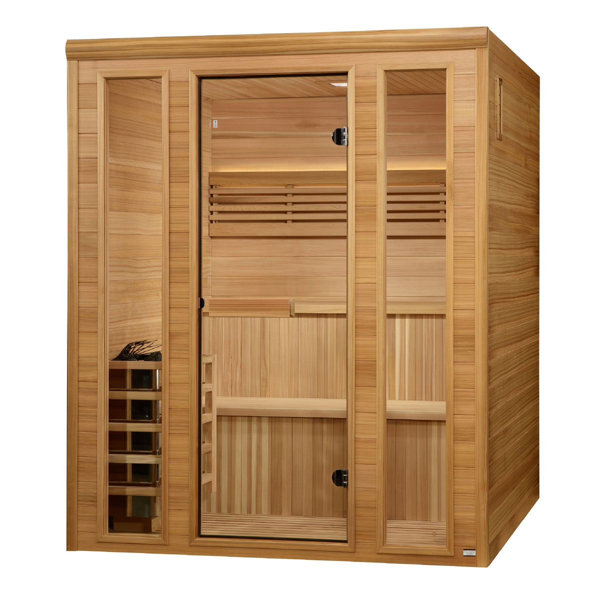 2025 Golden Designs "Engelberg" 6 Person Traditional Sauna (GDI-7060-01)