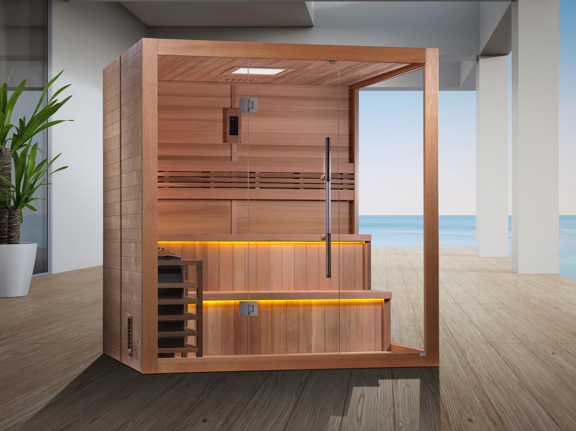 Golden Designs "Kuusamo" 6 Person Traditional Sauna (GDI-7206-01)