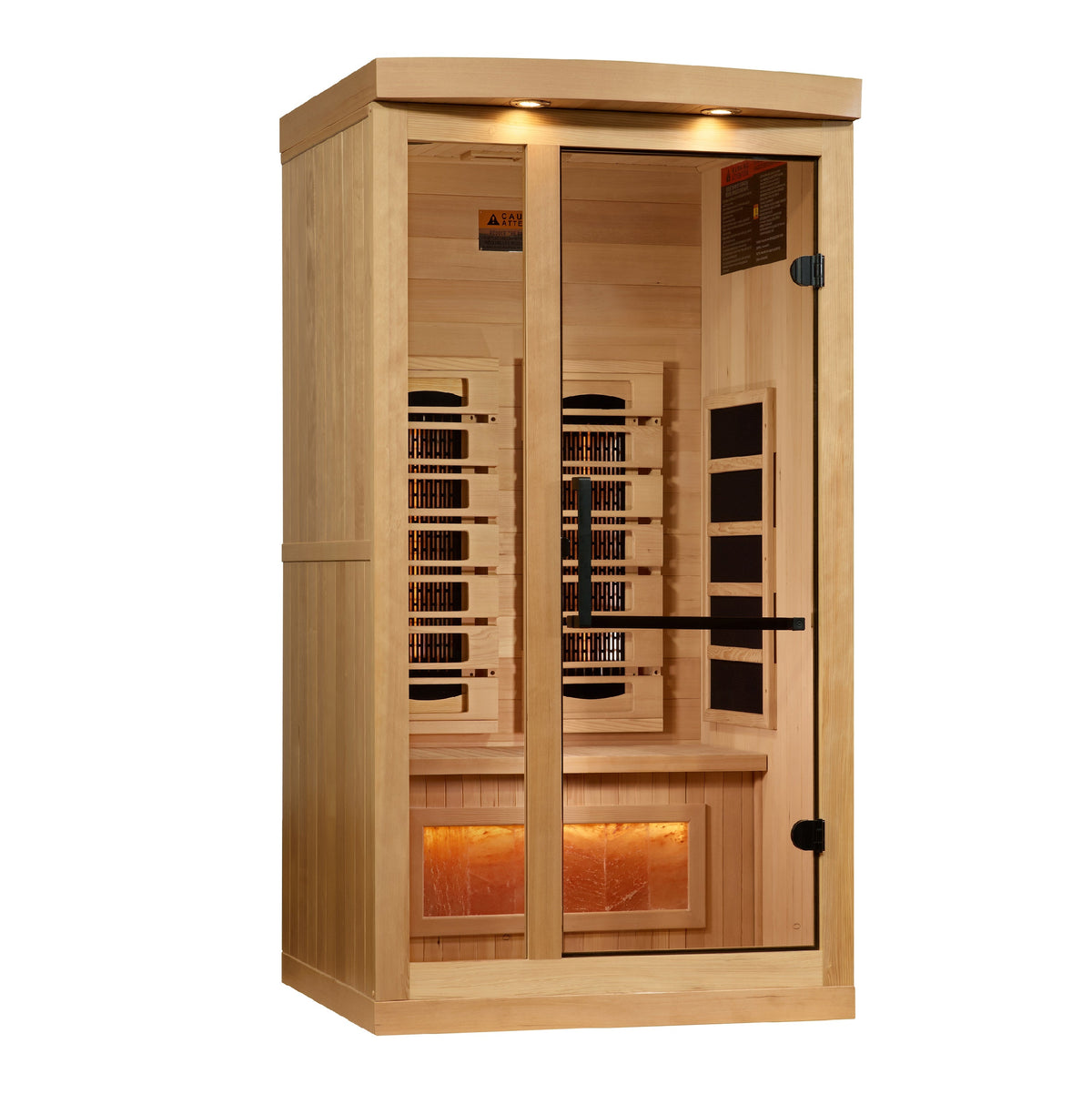 2025 Golden Designs "Reserve Edition" 1 Person Full Spectrum with Himalayan Salt Bar (GDI-8010-03)