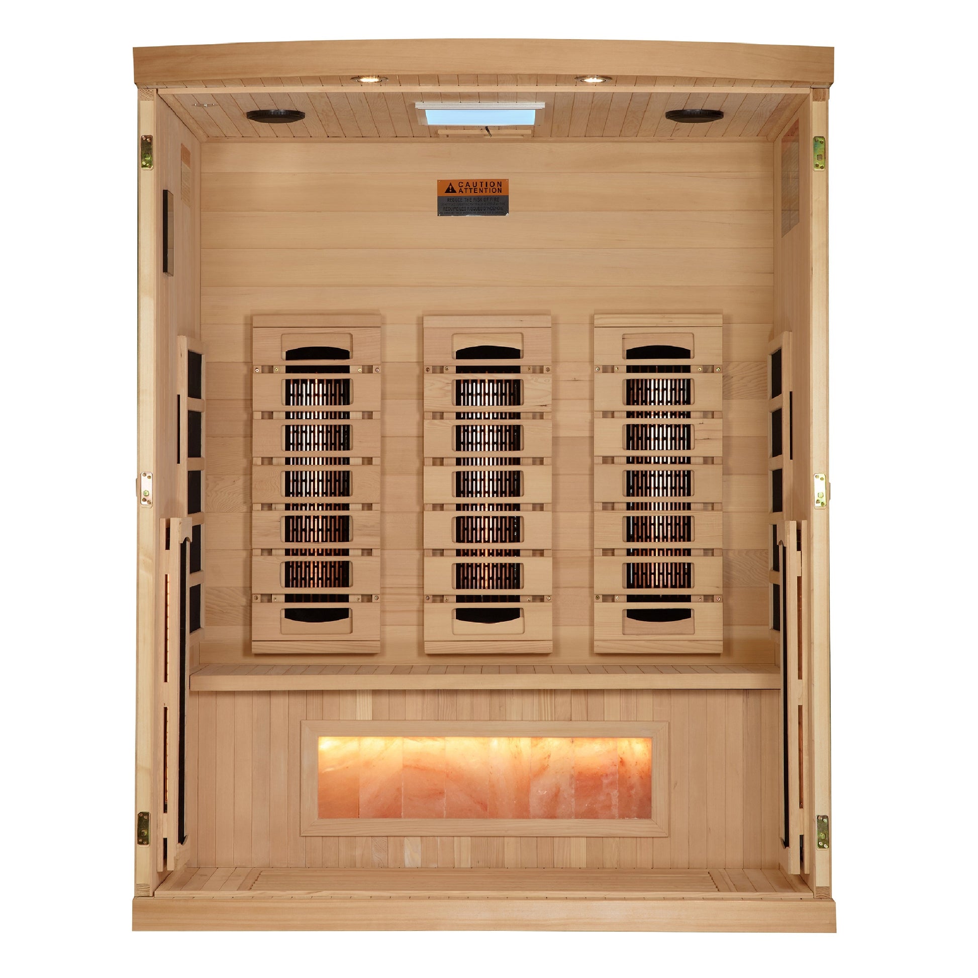 2025 Golden Designs "Reserve Edition" 3 Person Full Spectrum with Himalayan Salt Bar (GDI-8030-03)