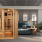 2025 Golden Designs "Reserve Edition" 3 Person Full Spectrum with Himalayan Salt Bar (GDI-8035-03)