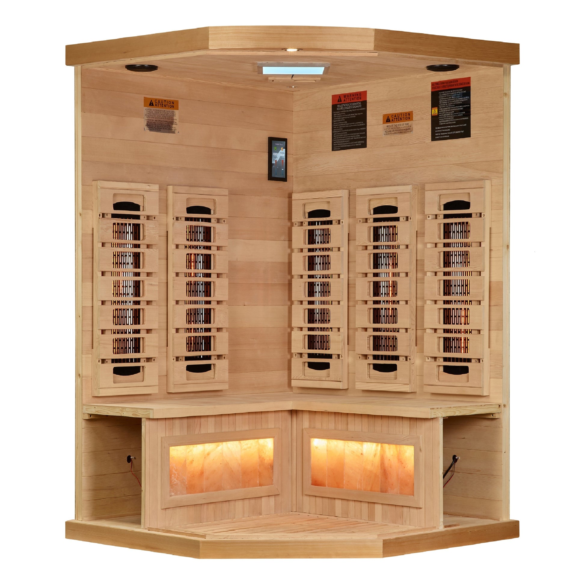 2025 Golden Designs "Reserve Edition" 3 Person Full Spectrum with Himalayan Salt Bar (GDI-8035-03)