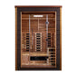 Golden Designs "Nora" 2 Person Outdoor-Indoor PureTech™ Hybrid Full Spectrum Sauna (GDI-8222-01)
