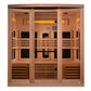 Golden Designs "Reserve Edition" 6 Person Near Zero EMF Full Spectrum with Himalayan Salt Bar (GDI-8260-01)