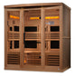 Golden Designs "Reserve Edition" 6 Person Near Zero EMF Full Spectrum with Himalayan Salt Bar (GDI-8260-01)