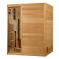 2026 Golden Designs "Soria" 3 Person Hybrid Sauna (Indoor) Full Spectrum and Harvia Traditional Stove (GDI-8330-01)