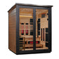 ***New 2026 Model*** Golden Designs "Loviisa" 3 Person, 2 Tone Barn Hybrid (PureTech™ Full Spectrum IR or Traditional Stove) Outdoor Sauna (