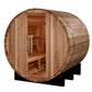 Golden Designs "St. Moritz" 2 Person Barrel Traditional Sauna - Pacific Cedar