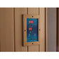 Golden Designs 2-Person Full Spectrum PureTech™ Near Zero EMF FAR Infrared Sauna with Himalayan Salt Bar