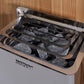 Golden Designs "Carinthia" 3 Person Hybrid (PureTech™ Full Spectrum IR or Traditional Stove) Outdoor Sauna (GDI-8123-01)