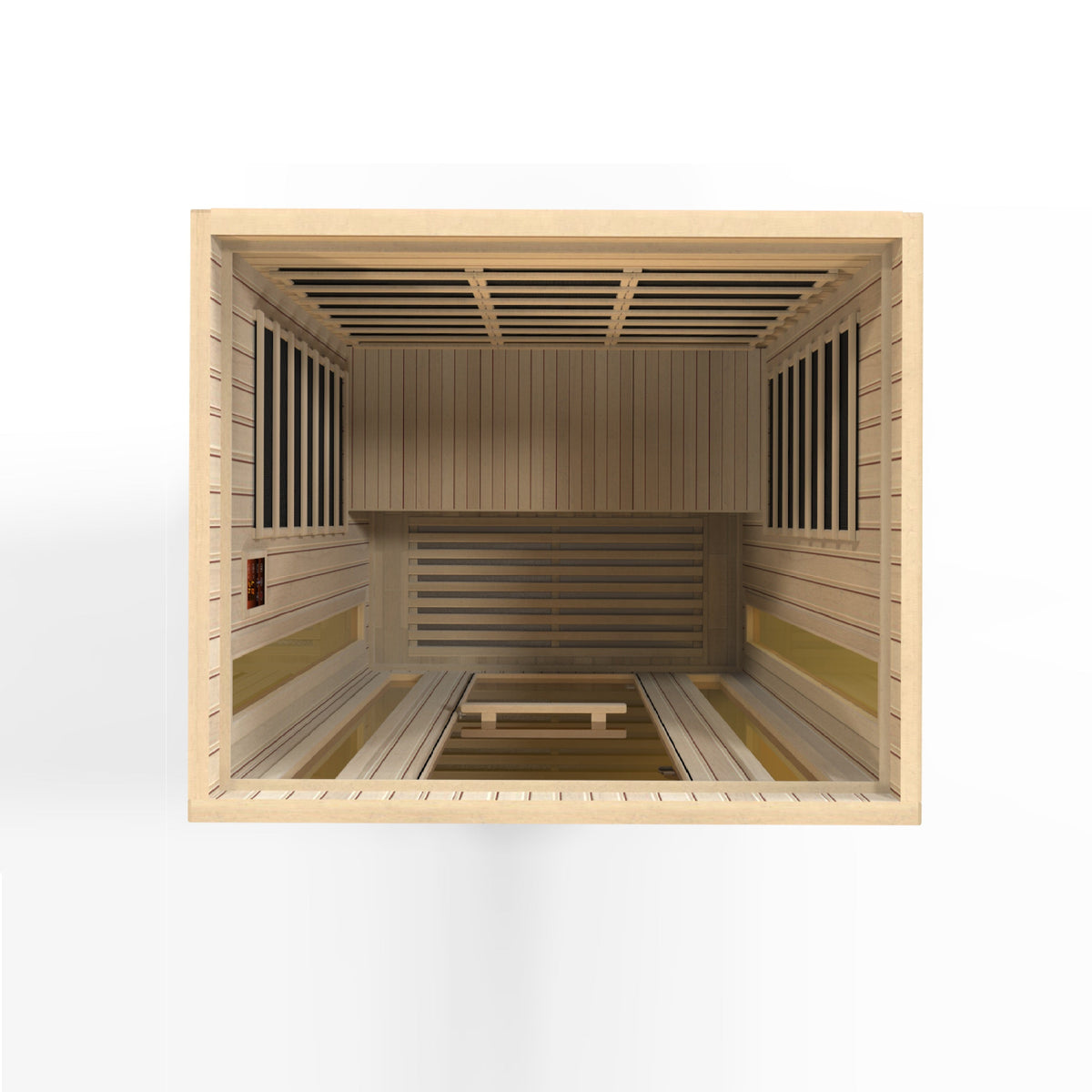Maxxus "Trinity" Dual Tech 3 person Low EMF FAR IR Sauna (MX-LS3-01)